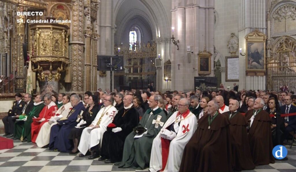 Celebración del Corpus Christi en la catedral de Toledo.