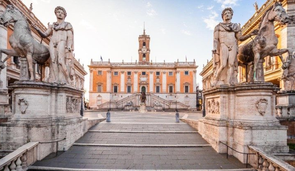 Piazza del Campidoglio, Roma.