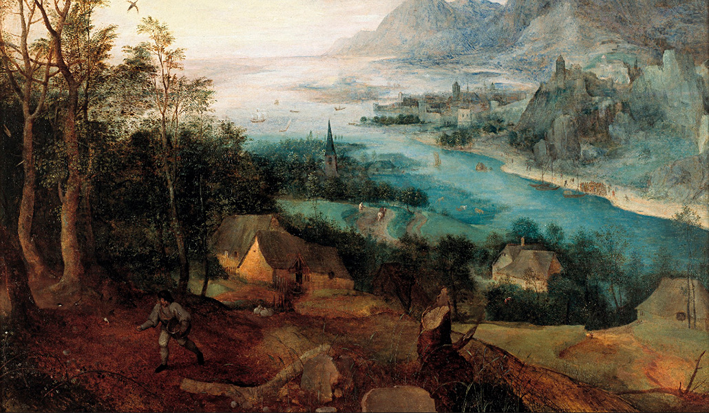 'Paisaje con la parábola del sembrador', de Brueghel el Viejo. Museo de Arte Timken de San Diego (EE. UU.).