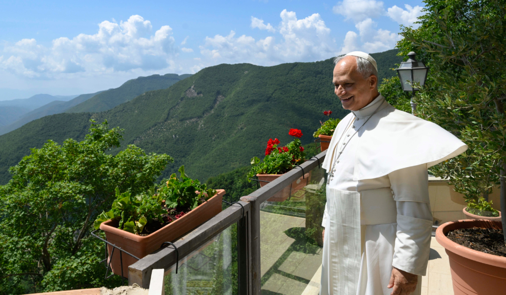 El Papa en Vallepietra.