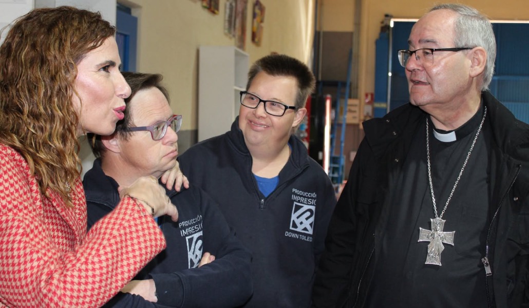 Trini Escobar, a la izquierda, es presidenta de Marsodeto.
