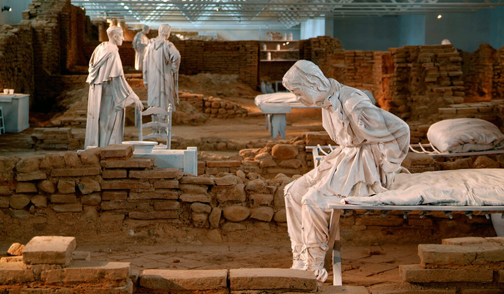 El nuevo monasterio cuenta con un centro de interpretación para reconstruir la vida monástica a quienes no la conocen.