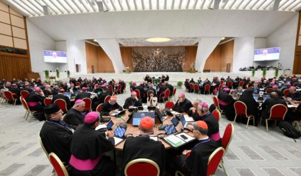 Sesión inaugural del encuentro el pasado miércoles. Foto: Vatican Media.