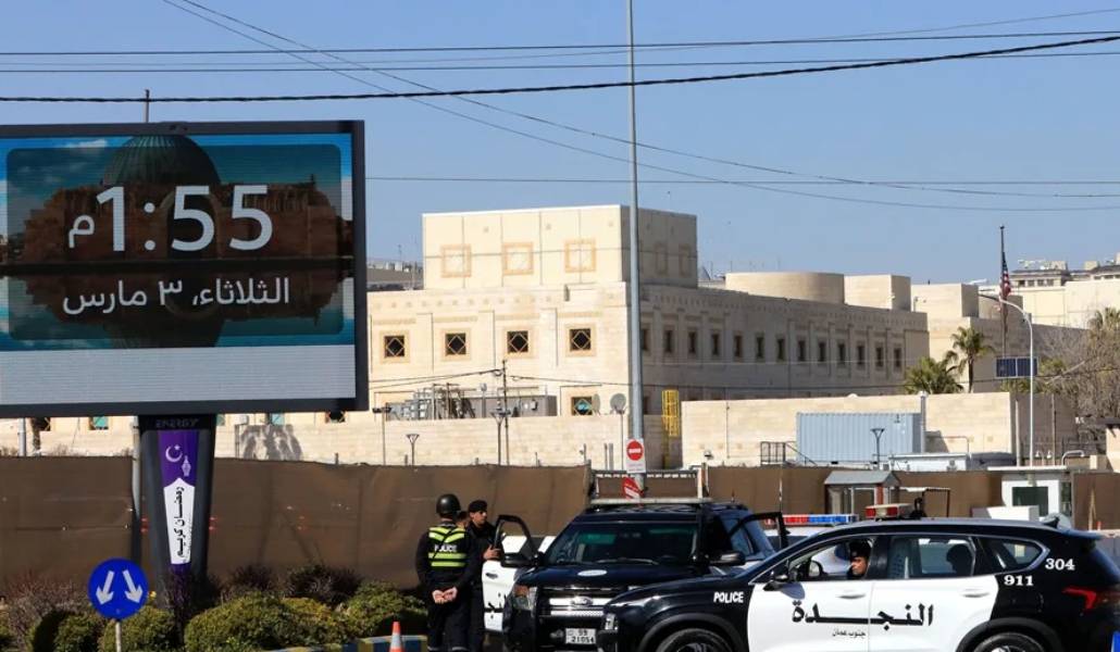Imagen de archivo de agentes de Policía en Jordania. Foto: EFE / EPA / Mohammed Ali.