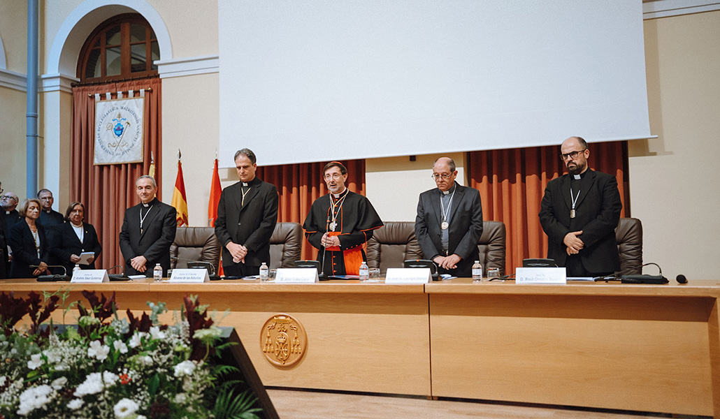 Un momento del inicio de curso de la Universidad Eclesiástica San Dámaso