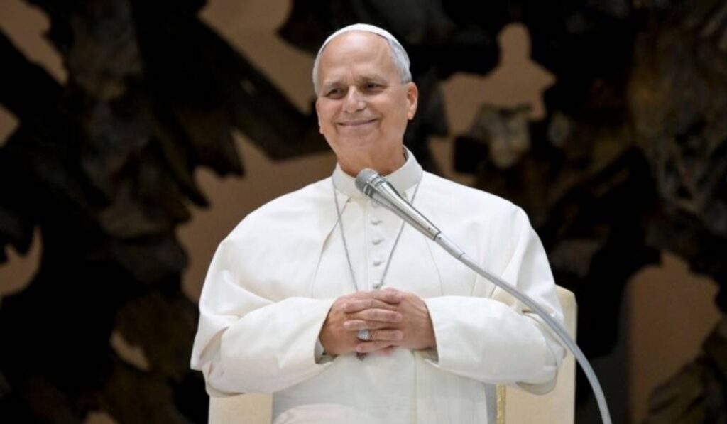 El Santo Padre durante el encuentro. Foto: Vatican Media.