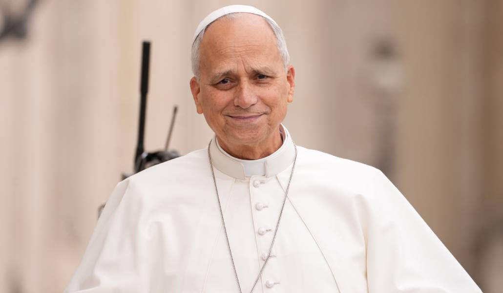 El Papa durante la audiencia general de esta semana en Roma. Foto: CNS.