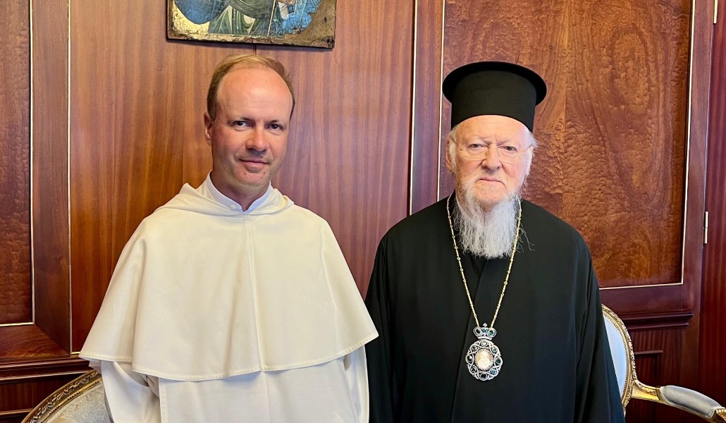 El patriarca Bartolomé le sugirió seguir hacia Jerusalén.