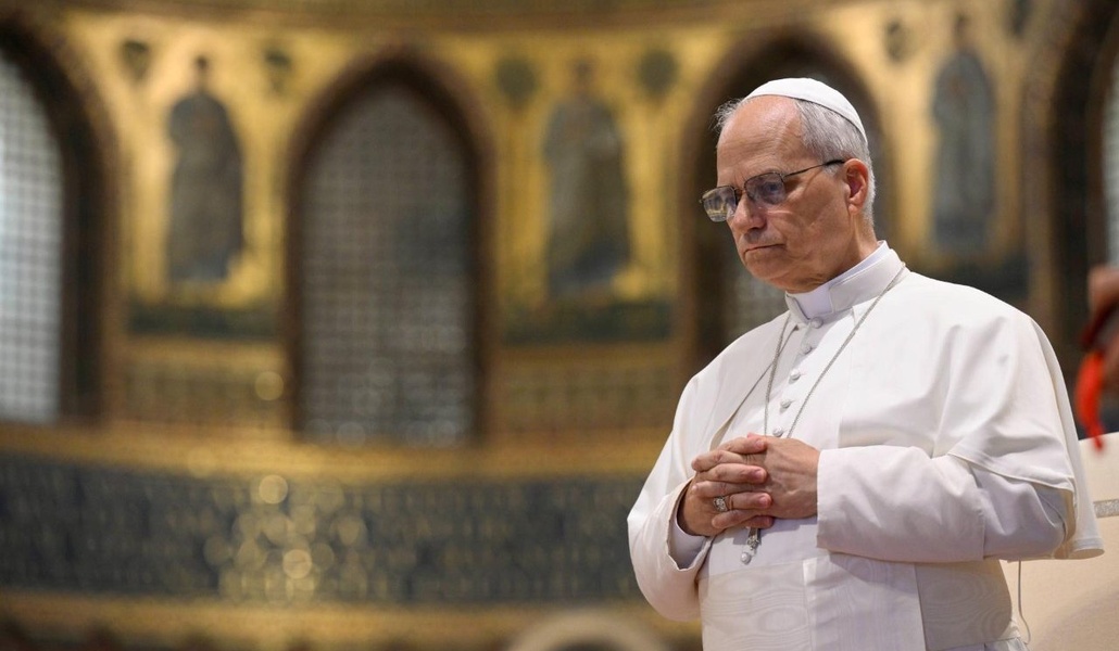 El Papa León XIV en una imagen de archivo.